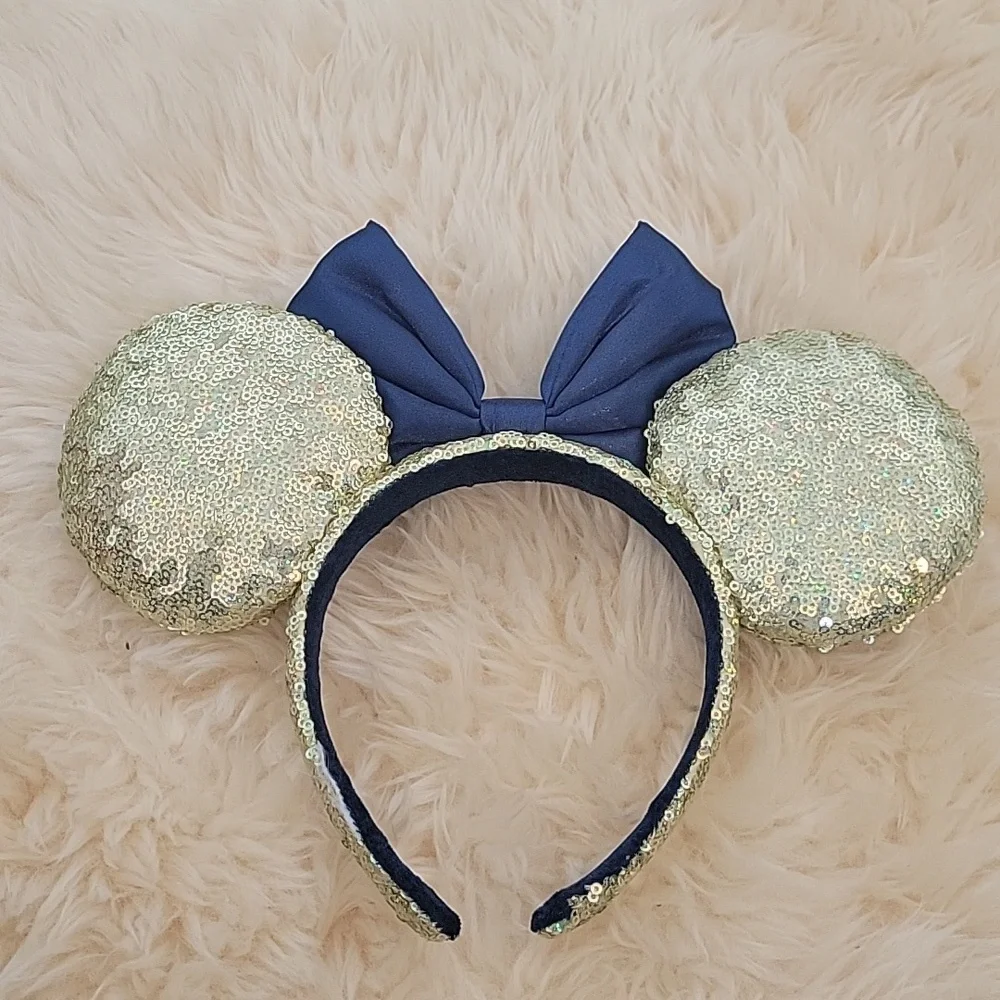 DISNEY | WDW 50th Anniversary Navy & Gold Mouse Ears - Picture 4 of 5